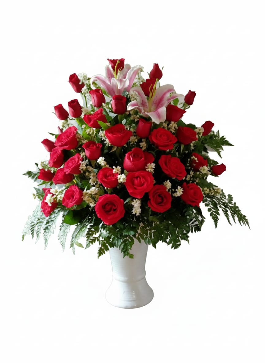 Rangkaian Bunga Meja Mahkota Florist Bogor 5